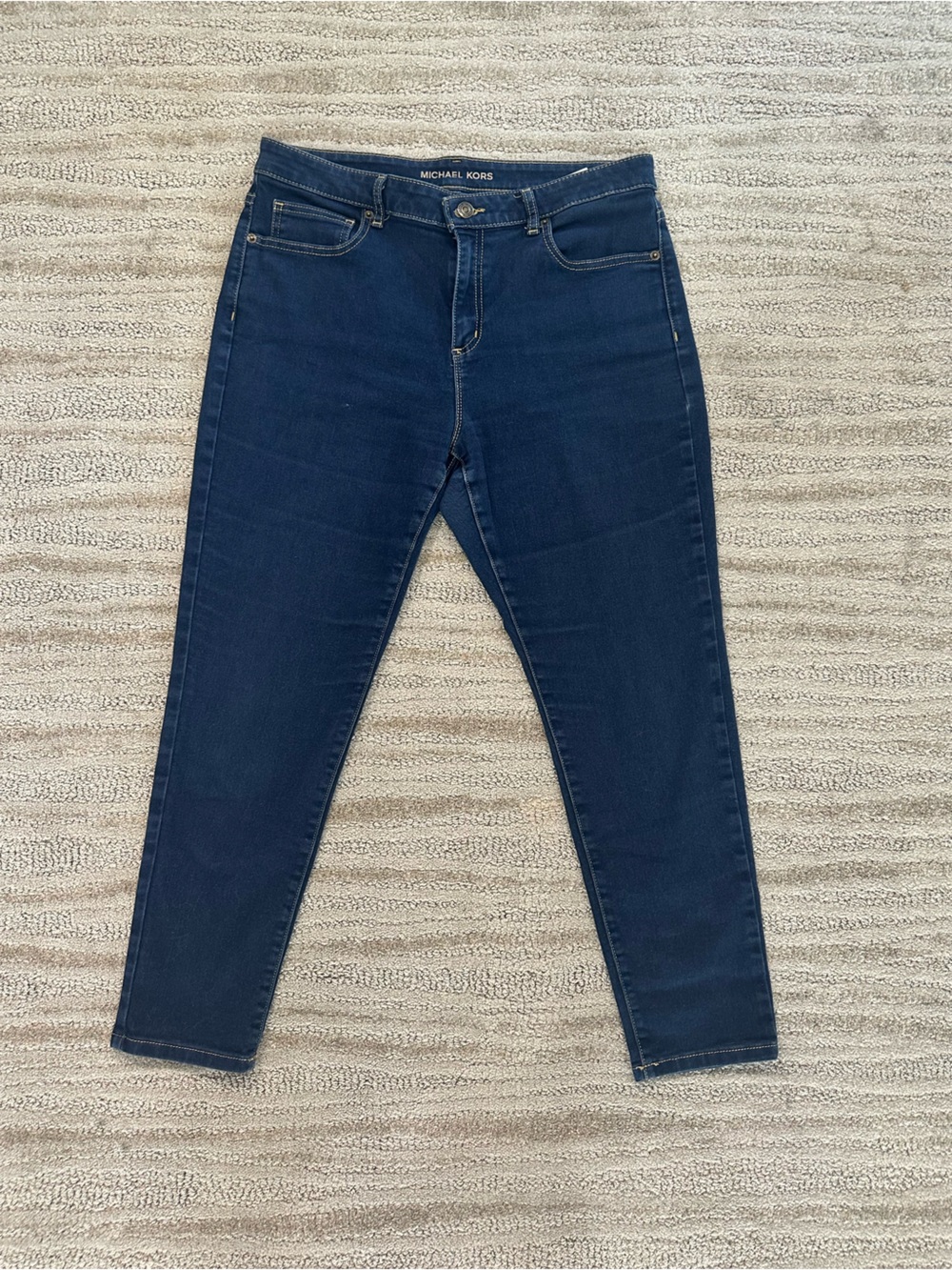 Michael Kors Navy Skinny Jeans for Women